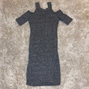 [JAYVEE] Tight Gray Mini-Dress